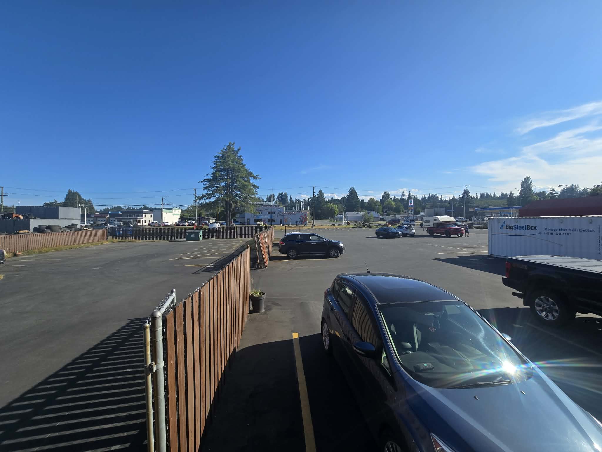 Large Contractor Parking